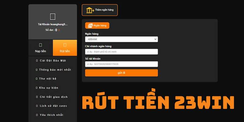 Các thắc mắc phổ biến về quy trình rút tiền 23win