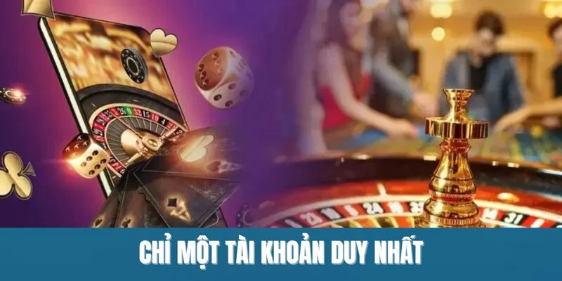 Chỉ một tài khoản 23Win duy nhất