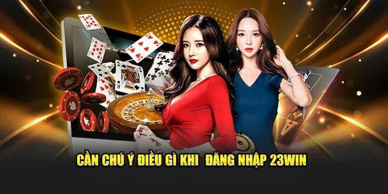 Nên kiểm tra kỹ từng ký tự khi đăng nhập 23Win